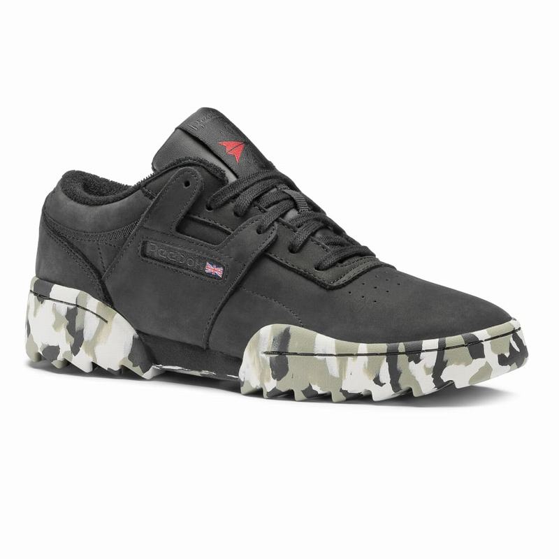 Tenisi Reebok Workout Ripple Og Dama Negrii/Gri/Verzi Romania BZ7477DM